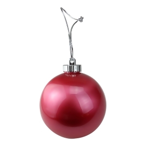 Set of 3 Led Lighted Red Battery Operated Shatterproof Christmas Ball Ornament Lights - All