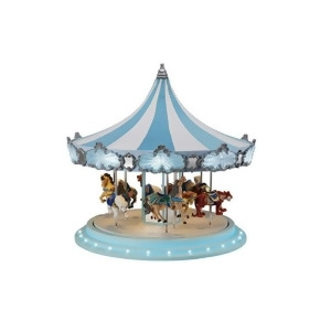 Mr. Christmas Animated Musical Frosted Carousel Decoration #79151 - All
