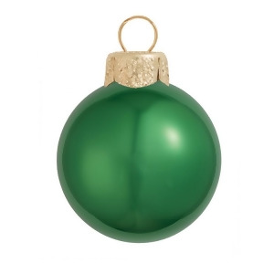 6Ct Pearl Green Xmas Glass Ball Christmas Ornaments 4 100mm - All