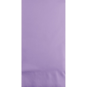 Club Pack of 192 Luscious Lavender 3-Ply Disposable Party Paper Guest Napkins 8 - All