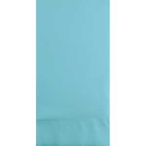 Club Pack of 192 Pastel Blue 3-Ply Disposable Party Paper Guest Napkins 8 - All