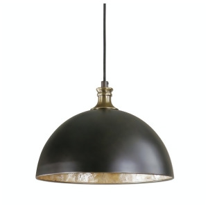 15.75 Nautical Pacific Bronze and Capiz Shell Dome Hanging Pendant Ceiling Light - All