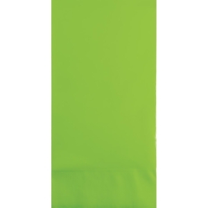 Club Pack of 192 Fresh Lime Green 3-Ply Disposable Party Paper Guest Napkins 8 - All