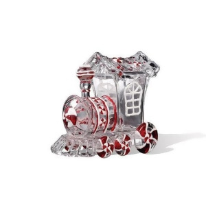 Pack of 4 Icy Crystal Animated Decorative Train Candy Jars 7.3 - All