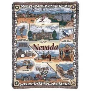 State of Nevada Tapestry Throw Blanket 50 x 60 - All