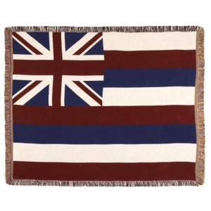 State Flag of Hawaii Woven Tapestry Afghan Throw Blanket 50 x 60 - All