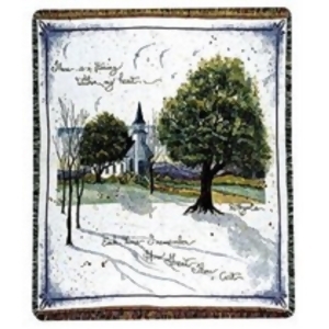 How Great Thou Art Religious Tapestry Throw 50 x 60 - All