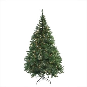 7.5' x 54 Pre-Lit Niagara Pine Medium Artificial Christmas Tree Clear Lights - All