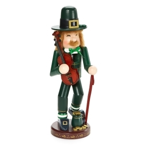 11 Zims Heirloom Collectibles St. Patrick's Irish Leprechaun Christmas Nutcracker - All