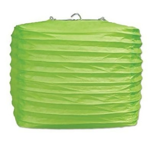 Club Pack of 24 Light Green Square Paper Lantern Hanging Party Decorations 8 - All