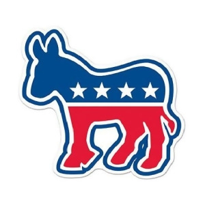 Pack of 24 Red White and Blue Democratic Donkey Cutouts Party Decorations 10.5 - All