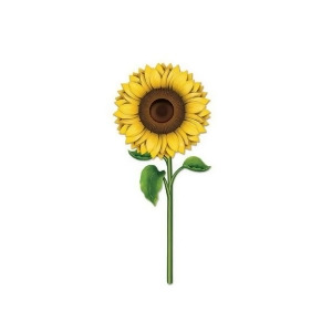 Pack of 12 Double-Sided Sunflower Spring and Summer Cutout Decorations 3' - All