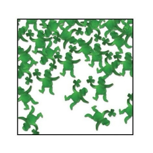 Pack of 6 Green Leprechaun St. Patrick's Day Celebration Confetti Bags 0.5 oz. - All