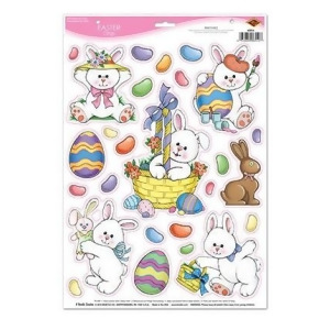 Club Pack of 312 Easter Clings Holiday Vinyl Window Decorations 17 - All