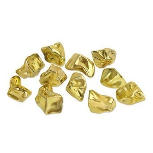 Club Pack of 24 Plastic Gold Nuggets Novelty Party Decorations and Favors - All