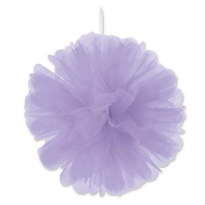 Club Pack of 24 Wispy Lavender Decorative Tulle Balls Hanging Decorations 8 - All
