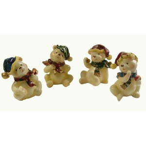 Club Pack of 120 Classic Christmas Bear Figures 4 - All