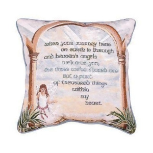 The Journey Bereavement Decorative Accent Throw Pillow 17 x 17 - All