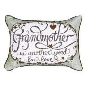 Set of 2 Grandma Grandmother Decorative Throw Pillows 9 x 12 - All