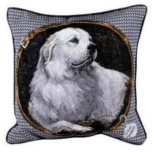 Great Pyrenees Dog Animal Decorative Throw Pillow 17 x 17 - All
