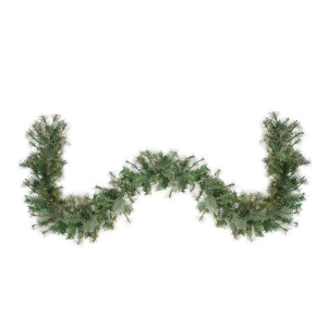 9' x 12 Country Mixed Pine Artificial Christmas Garland Unlit - All