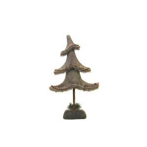 23.5 Glittered Country Rustic Tree Christmas Tabletop Decoration - All