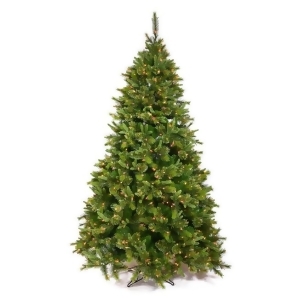 6.5' Pre-Lit Mixed Cashmere Pine Full Artificial Christmas Tree Multi-Color Dura Lights - All