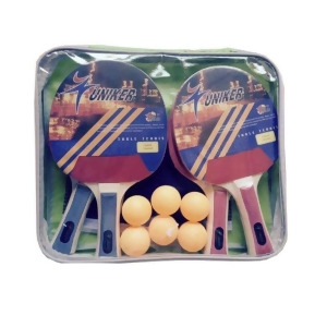 Recreational Table Tennis Net Paddles and Balls Game Set - All