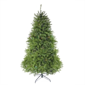 7.5' Pre-Lit Northern Pine Full Artificial Christmas Tree Multi-Color Led Lights - All