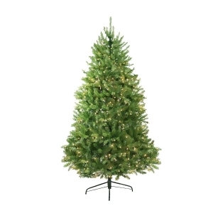 14' Pre-Lit Northern Pine Full Artificial Christmas Tree Clear Lights - All