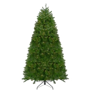 12' Pre-Lit Northern Pine Full Artificial Christmas Tree Clear Lights - All