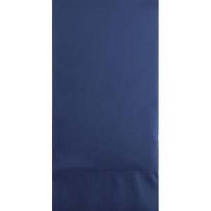 Club Pack of 192 Navy Blue 3-Ply Disposable Party Paper Guest Napkins 8 - All