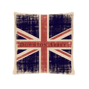 18 Downton Abbey British Union Jack Decorative Square Throw Pillow - All