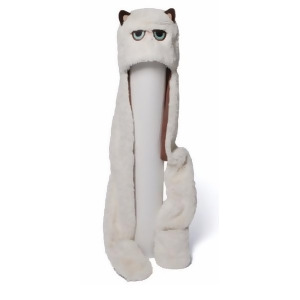 38 Extra Soft and Silky Grumpy Cat Plush Stuffed Animal Novelty Hat - All