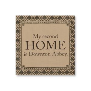 14.5 Downton Abbey Life Second Home British Decorative Damask Hanging Wall Art - All