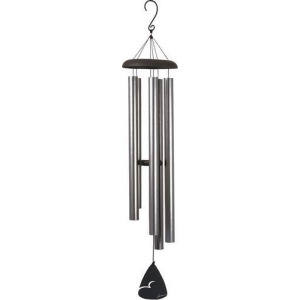 50 Silver Speckle Outdoor Patio Garden Wind Chime - All