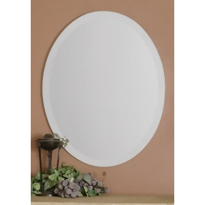 36 Frameless Large Oval Mirror - All