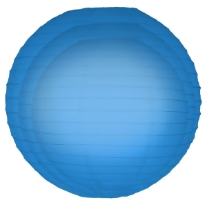 Pack of 6 Blue Garden Patio Round Chinese Paper Lanterns - All