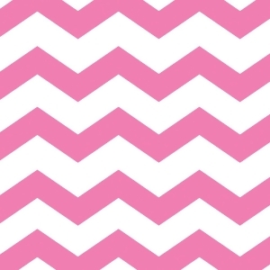 Club Pack of 384 Chevron Dots and Candy Pink Premium 2-Ply Disposable Lunch Napkins 6.5 - All