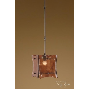 44 Bronze Iced Cube Mini Pendant Hanging Ceiling Light Fixture - All