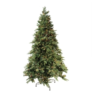 7.5' Green River Spruce Pre-Lit Artificial Christmas Tree Clear Lights - All