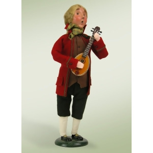 14 Decorative Colonial Musical Performer Man Christmas Table Top Figure - All