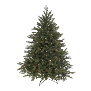 4.5' Hunter Fir Pre-Lit Artificial Christmas Tree Clear Lights - All