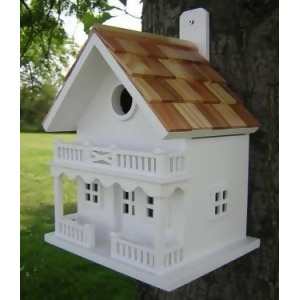 Fully Functional Lavish 2-Story Ranch Inspired Outdoor Garden Birdhouse - All