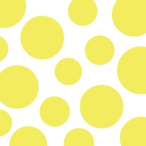 Club Pack of 384 Chevron and Dots Mimosa Yellow Premium 2-Ply Disposable Lunch Napkins 6.5 - All