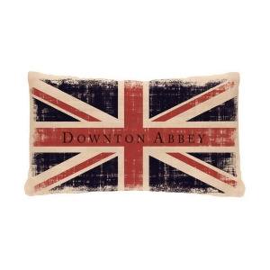 20 Downton Abbey British Union Jack Decorative Rectangular Throw Pillow - All
