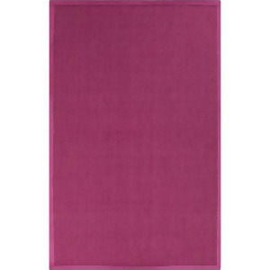 2' x 3' Deep Aspirations Rose Pink Hand Loomed Area Throw Rug - All