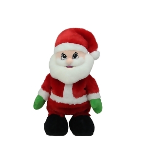 12 Animated Tickle 'n Laugh Santa Claus Plush Christmas Figure - All
