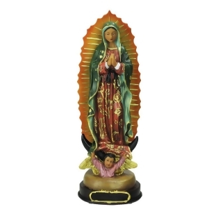 12 Our Lady of Guadalupe with Angel Religious Christmas Table Top Figure - All