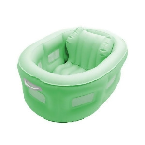 4-In-1 Room to Grow Portable Green Inflatable Baby Bathinet - All